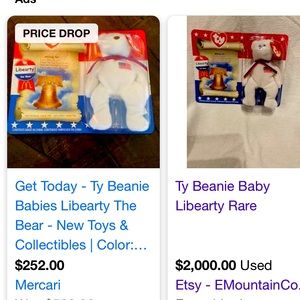 Vintage ty beanie baby